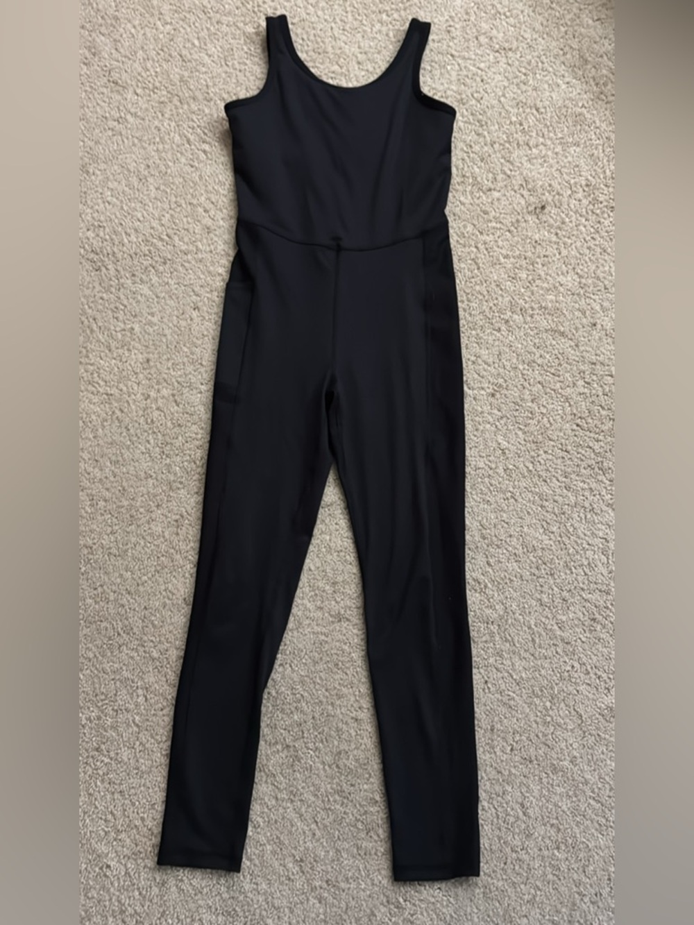 tek gear Black Sleeveless Jumpsuit